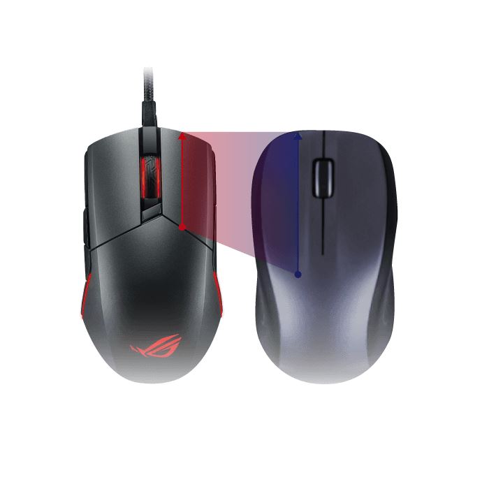 ماوس گیمینگ ایسوس مدل ROG Pugio - 2
