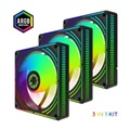 GameMax RA300 3x1 Kit Gaming Case Fan