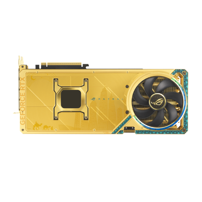 کارت گرافیک ایسوس ROG Astral GeForce RTX 5090 Dhahab OC Edition 32GB GDDR7 - 5