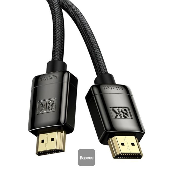کابل HDMI باسئوس مدل High Defination 8K طول 2 متر - 9