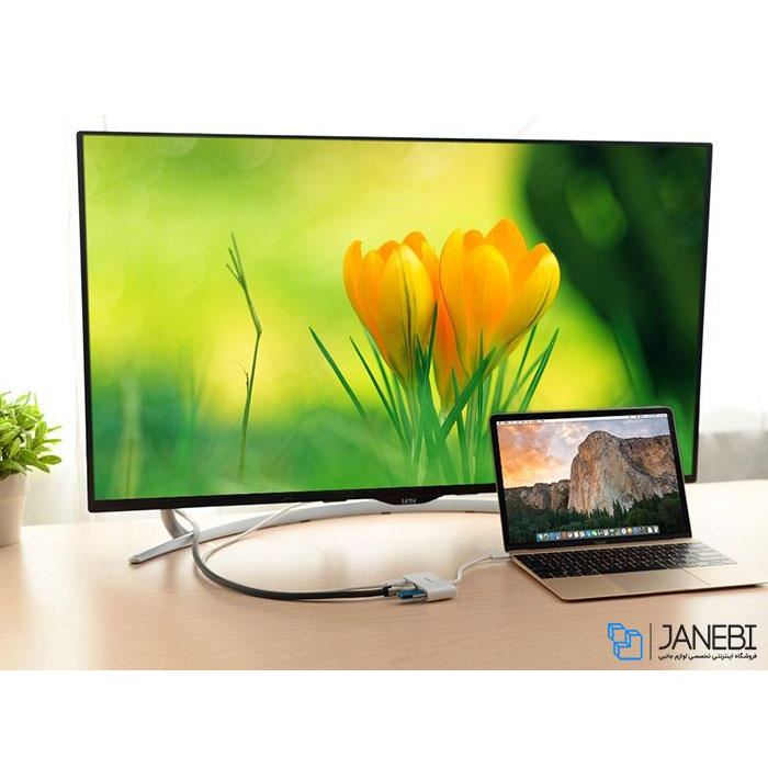 هاب USB-C به HDMI یوگرین مدل ۳۰۳۷۷ - 2