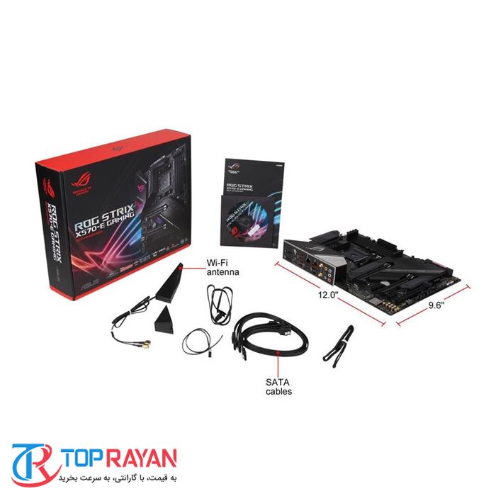 مادربرد ایسوس ROG Strix X570 E Gaming - 8
