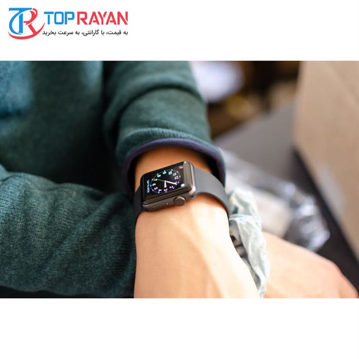 ساعت هوشمند اپل سری 3 جی پی اس مدل 38mm Aluminium Case with Sport Band - 13