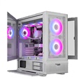 Twisted Minds Minimalist 04 Mid Tower White Gaming Computer Case