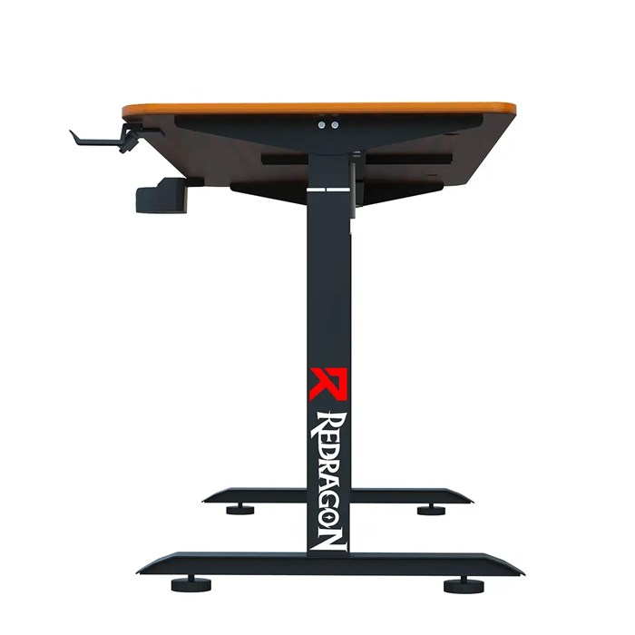 میز کامپیوتر گیمینگ موتور دار ردراگون مدل GD-3500NT-M WALNUT WOOD 140cm - 4