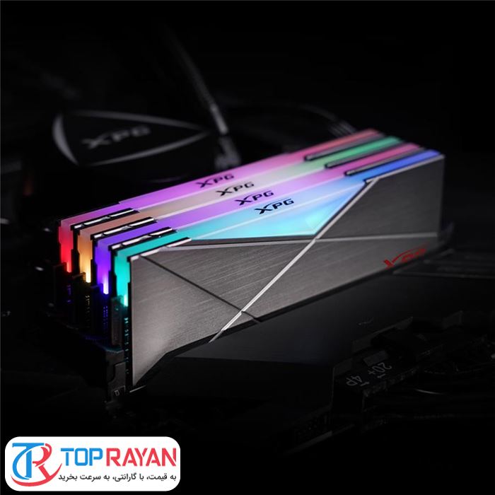 رم کامپیوتر RAM ای دیتا تک کاناله مدل SPECTRIX D50 DDR4 RGB CL19 حافظه 32 گیگابایت فرکانس 4133 مگاهرتز - 4