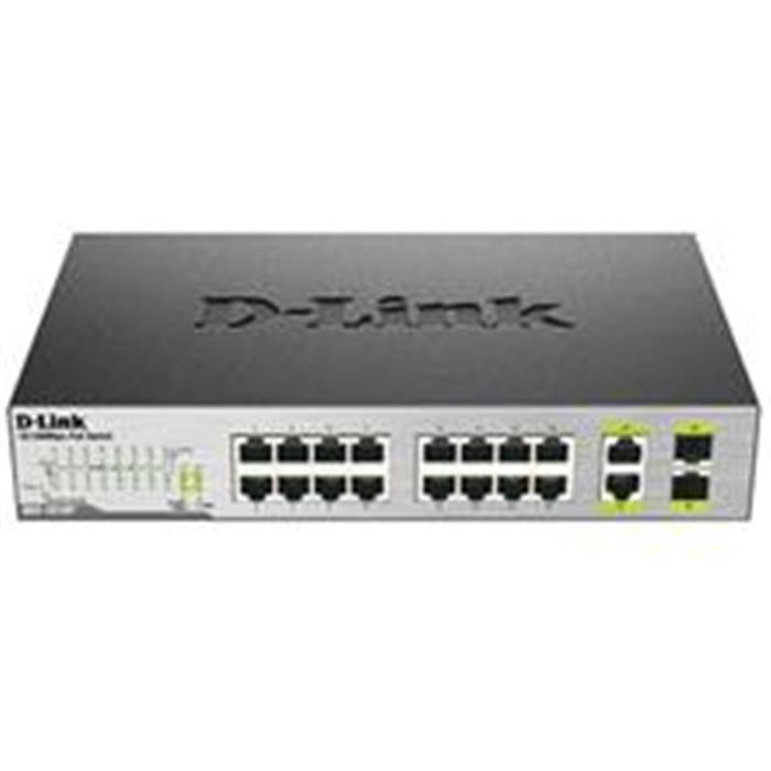 سوییچ 18پورت غیرمدیریتی دسکتاپ دی-لینک مدل DES-1018P