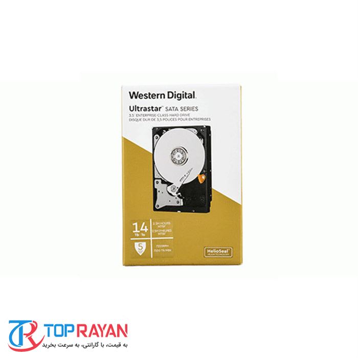 هارد اینترنال وسترن دیجیتال مدل  Ultrastar ظرفیت 14 ترابایت - 3