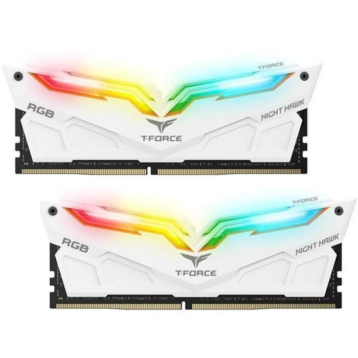 رم تیم گروپ NIGHT HAWK RGB 16GB 8GBX2 3000Mhz CL18 - 4