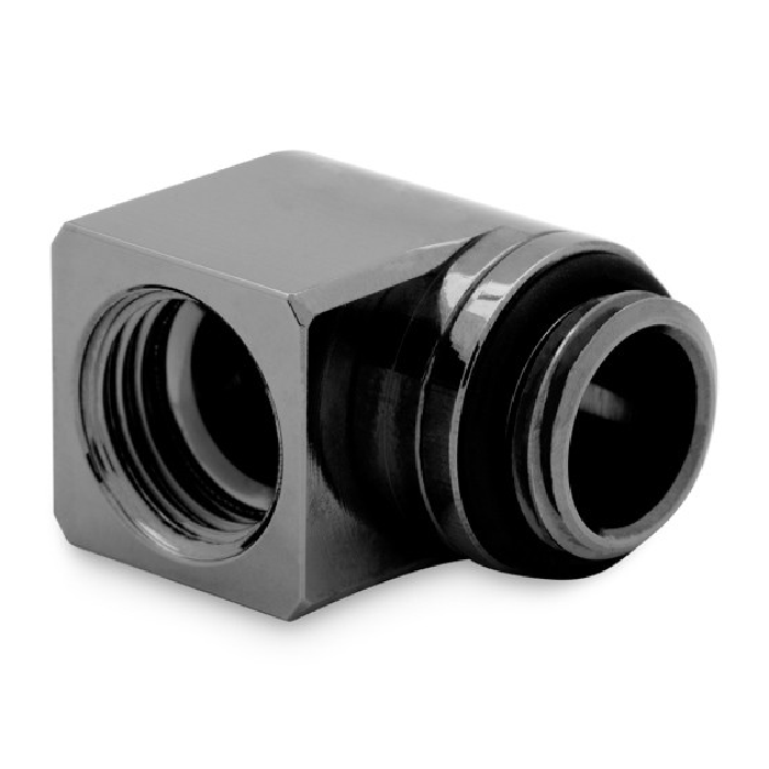 فیتینگ ایی کی دبلیو بی EKWB EK-Quantum Torque Micro Rotary 90° Black Nickel - 5