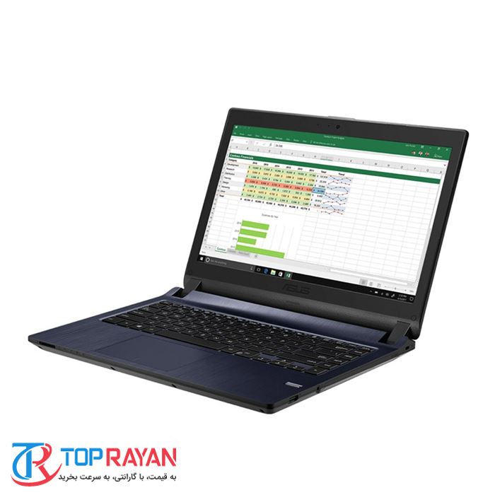 لپ تاپ ایسوس 14 اینچی مدل ASUSPro P1440FA پردازنده Core i3 رم 8GB حافظه 1TB 128GB SSD گرافیک Inte... - 5