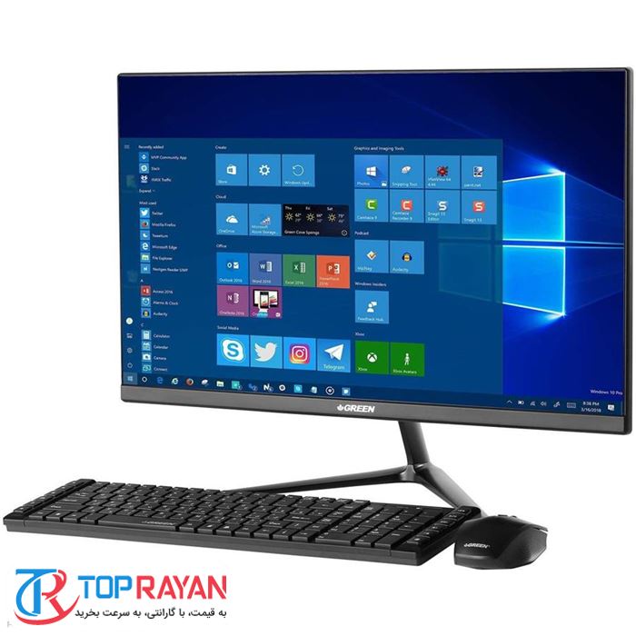 کامپیوتر همه کاره ۲۳.۸ اینچی گرین مدل GPIO۲۴۰H۱۱۰T - C - 2