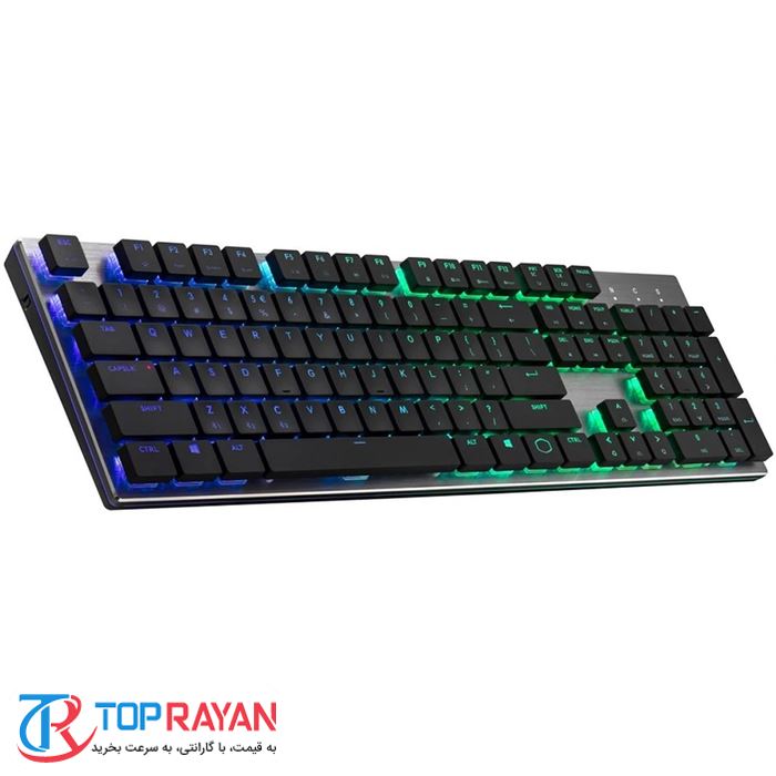 کیبورد بی سیم گیمینگ کولرمستر مدل SK651 - 3