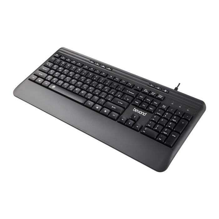کیبورد سیم دار بیاند مدل BK-9100silent - 2