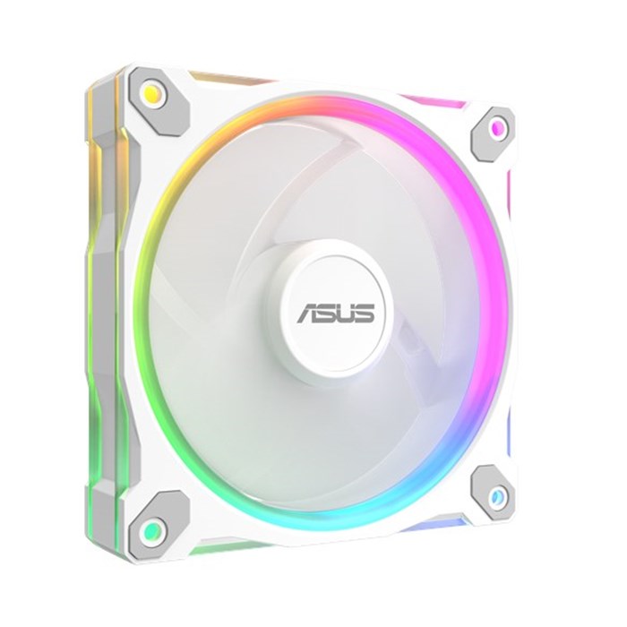 فن کیس ایسوس مدل ASUS Prime MR120 Fan ARGB White 3in1  - 4