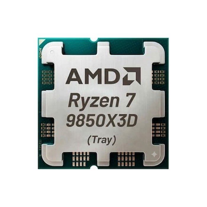 پردازنده ای ام دی Ryzen 7 9850X3D باکس - 3