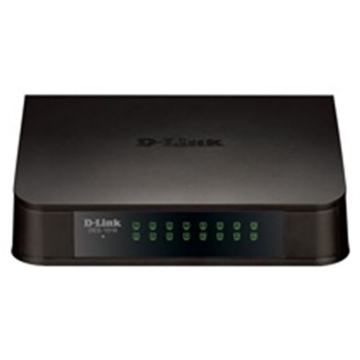 سوییچ 16 پورت غیر مدیریتی و مگابیتی دی-لینک مدل DES-1016A - 2