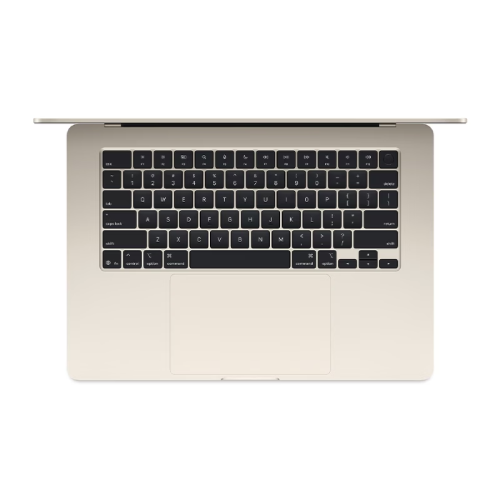لپ تاپ 15.3 اینچی اپل Macbook Air MW1K3 2025 M4 16GB 512GB M4 10-Core Graphic - 2