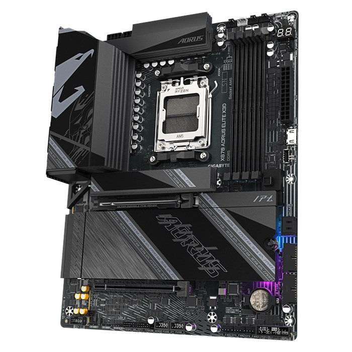 مادربرد گیگابایت مدل X870 AORUS ELITE X3D AM5 - 4