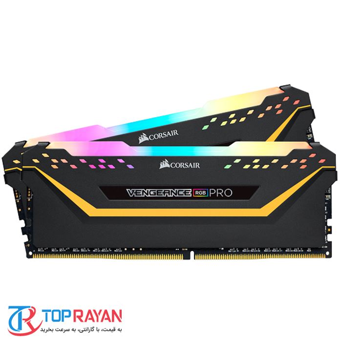 رم دو کاناله کرسیر مدل VENGEANCE RGB PRO TUF با حافظه 16 گیگابایت و فرکانس 3200 مگاهرتز - 3