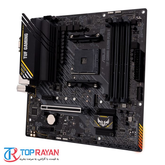 مادربرد ایسوس Asus TUF GAMING A520M-PLUS II DDR4 - 3