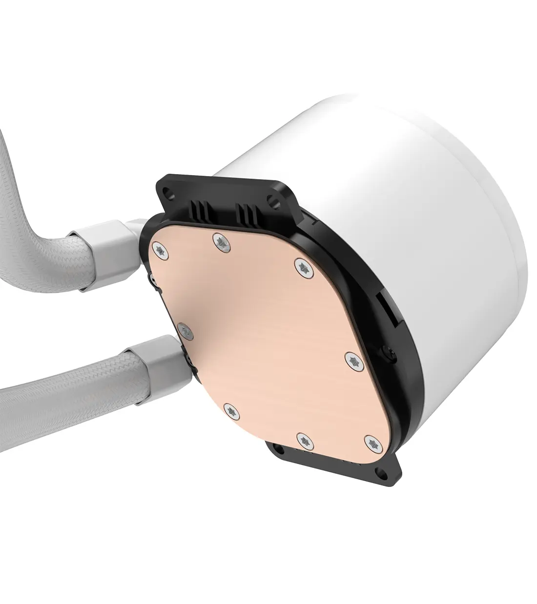 خنک کننده مایع پردازنده ردراگون سفید مدل CCW-3013W 360 RGB - 4