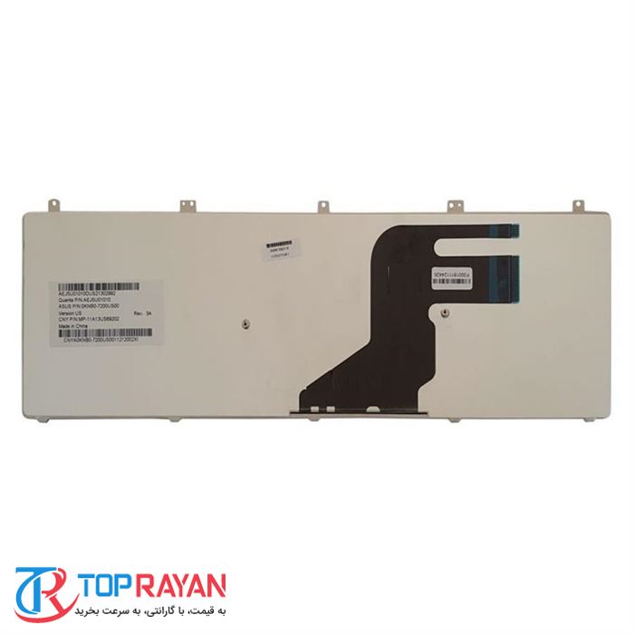 کیبورد لپ تاپ ایسوس مدل N55  - 3