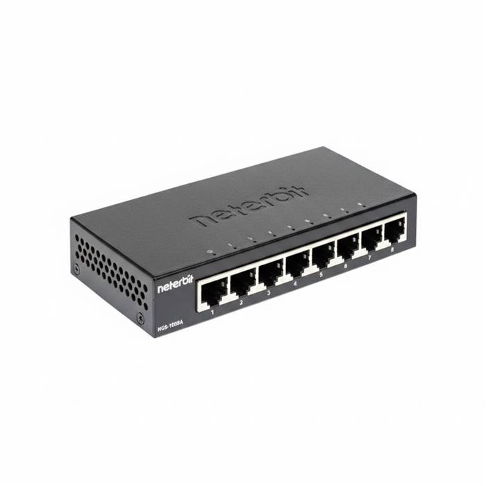 سوئیچ هشت پورت نتربیت مدل NGS-1008E-A - 2