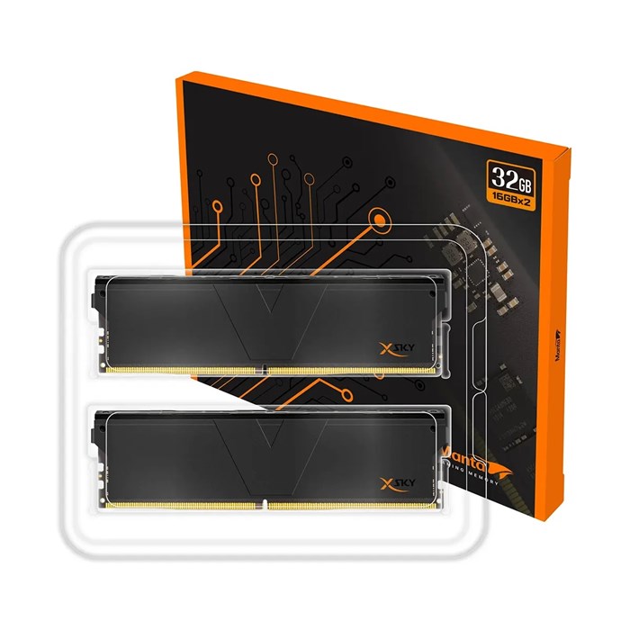  رم وی کالر دو کاناله XSky 32GB (2 x 16GB)  DDR5 6000 CL28 - 4
