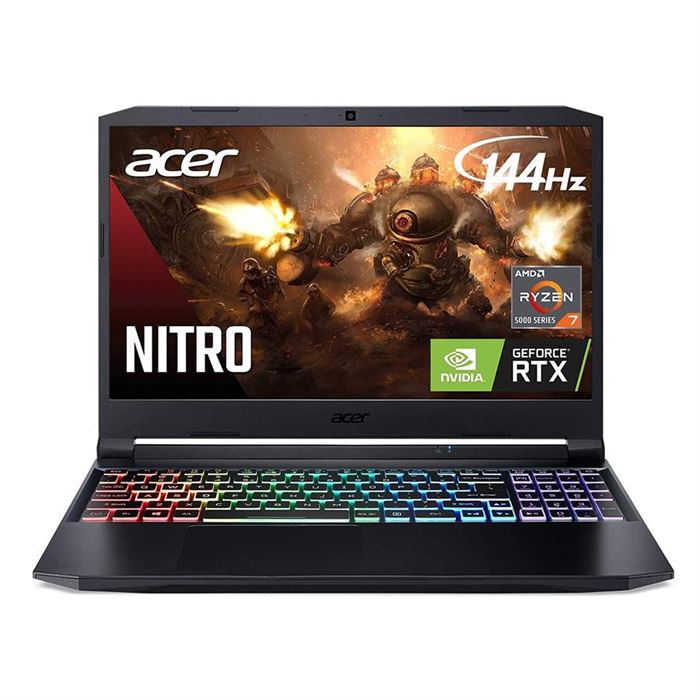 لپ تاپ ایسر 15.6 اینچی مدل Nitro 5 AN515 پردازنده Ryzen 7 5800H رم 16GB حافظه 1TB SSD گرافیک 6GB ...