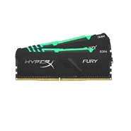 Kingston HyperX FURY Beast RGB DDR4 16GB 3200MHz CL16 Dual Channel Desktop RAM