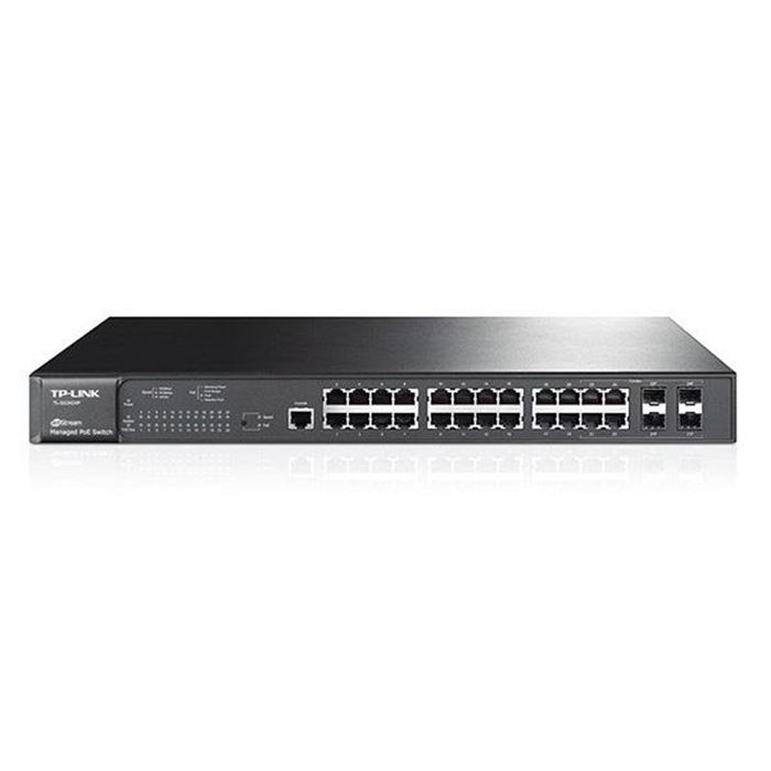 سوییچ مدیریتی گیگابیتی 24 پورت PoE Plus تی پی-لینک به همراه 4 پورت Combo SFP مدل TL-SG3424P - 5