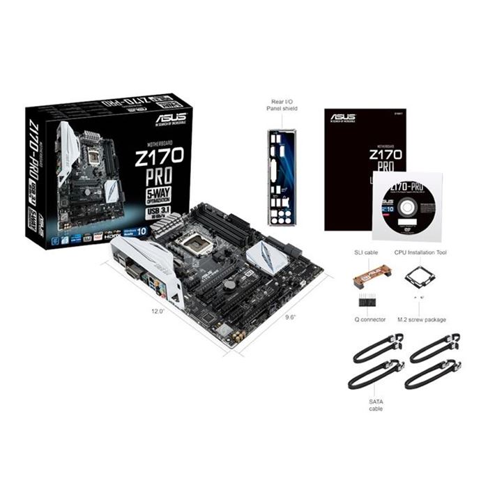 مادربرد ایسوس مدل Z170-PRO LGA 1151 - 9