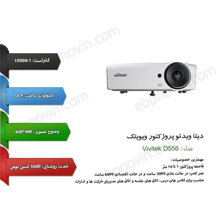 پروژکتور ویویتک مدل D۵۵۶ - 7