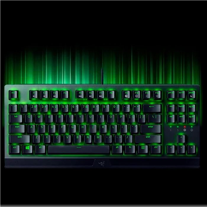 کیبورد مخصوص بازی ریزر مدل BlackWidow X Tenkeyless Green Switch - 3