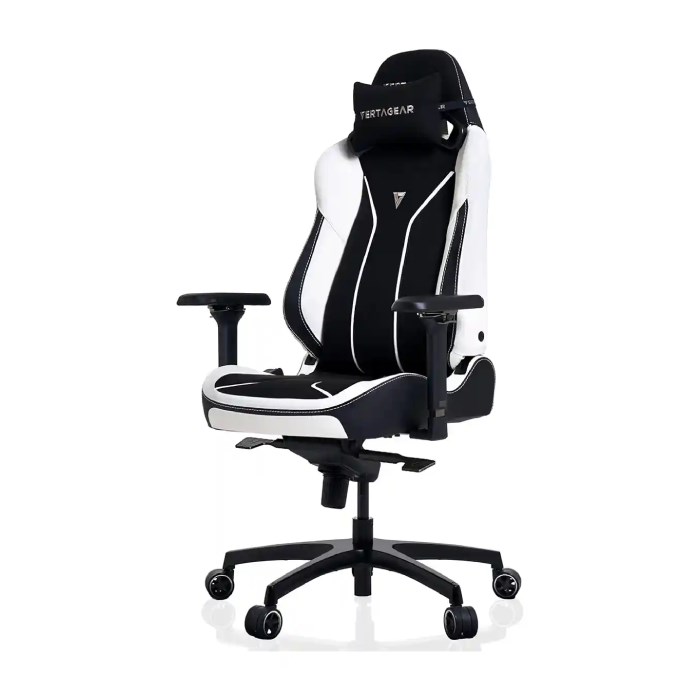 صندلی گیمینگ مشکی سفید مدل SL5800  - 2
