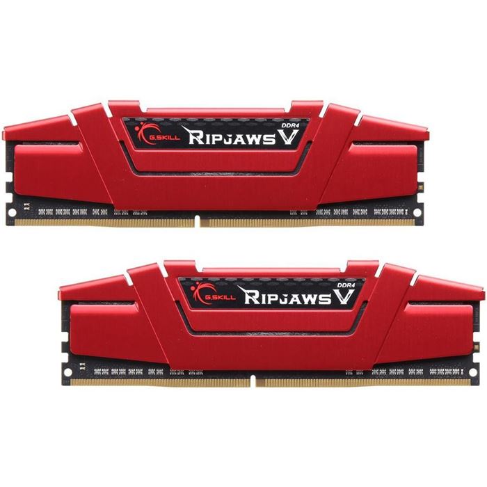 رم کامپیوتر DDR4 دوکاناله 3000 مگاهرتز CL16 جی اسکیل مدل RipjawsV ظرفیت 32 گیگابایت - 2