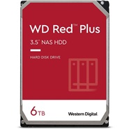 Western Digital Western Digital WD60EFRX Red Plus 6TB 3.5" 5400rpm 64MB Internal Hard Drive