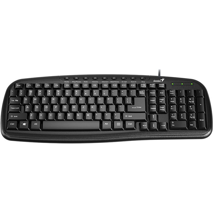 کیبورد جنیوس مدل KB-M225C همراه با حروف فارسی - 3