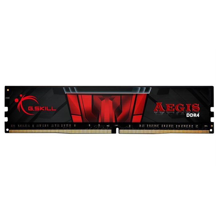 رم کامپیوتر DDR4 تک کاناله 3000 مگاهرتز CL16 جی اسکیل مدل AEGIS ظرفیت 16 گیگابایت - 3