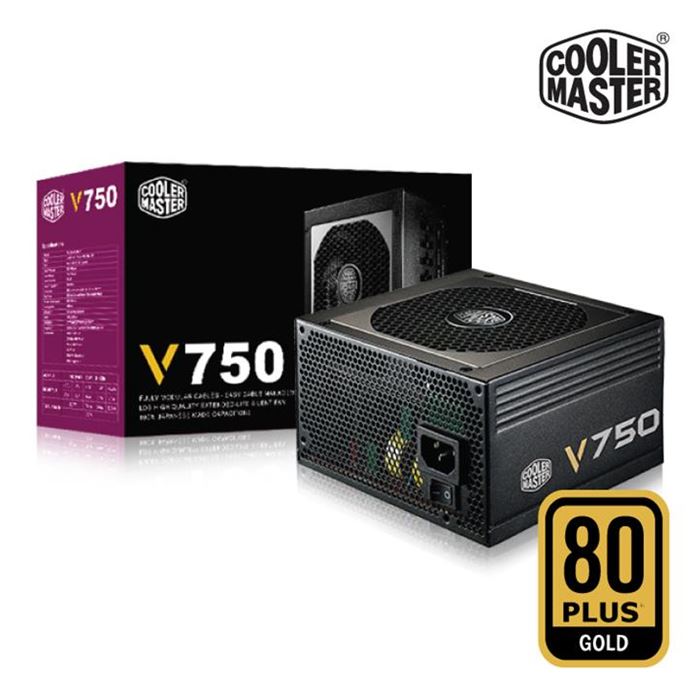  Cooler Master Vanguard 750W Gold Semi Modular PSU - 2