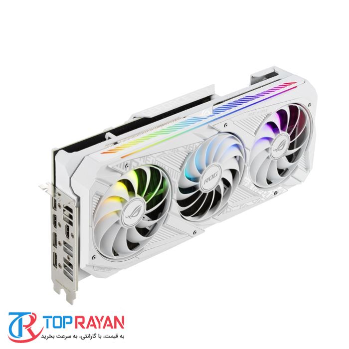 کارت گرافیک ایسوس ROG STRIX GeForce RTX3070 8G WHITE Edition - 5
