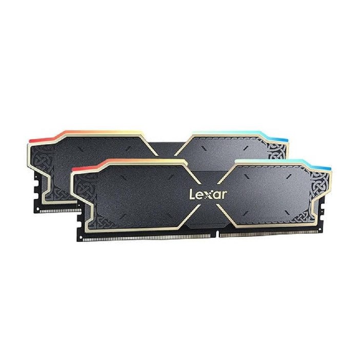 رم کامپیوتر DDR5 دو کاناله 6000 مگاهرتز CL38 لکسار Thor ظرفیت 32 گیگابایت