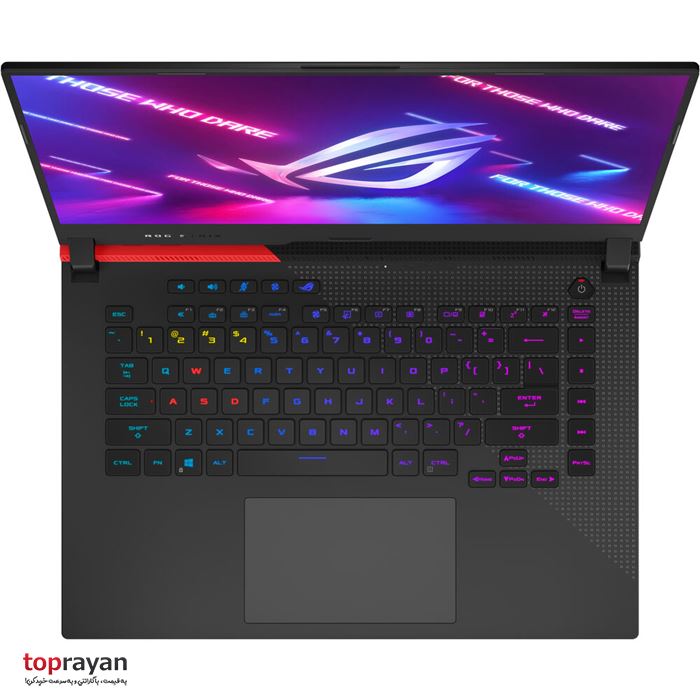 لپ تاپ 15.6 اینچ ایسوس مدل ROG Strix G513RC پردازنده Ryzen 7 6800H رم 8GB حافظه 512GB SSD گرافیک 4GB(RTX3050) - 4