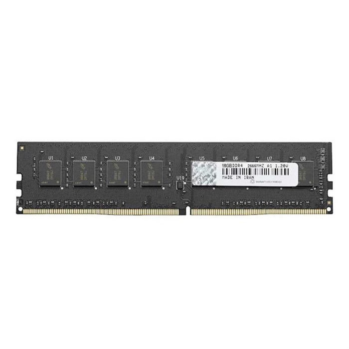 رم کامپیوتر DDR5 تک کاناله 4800 مگاهرتز CL40 اف دی کی ظرفیت 16 گیگابایت