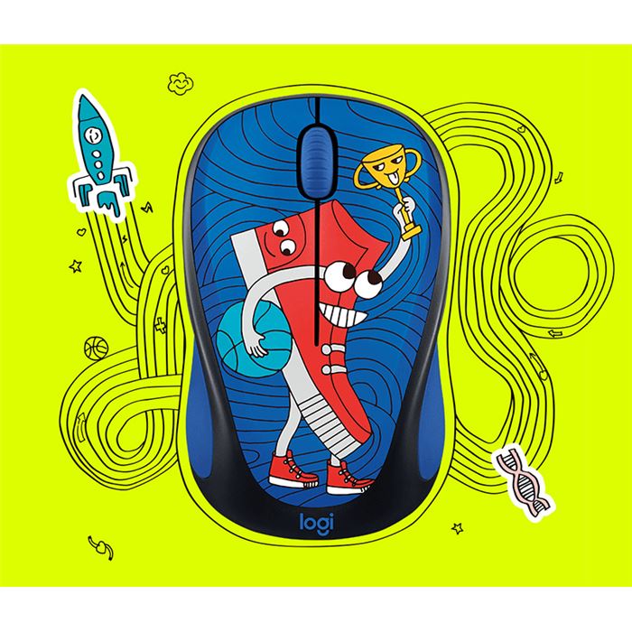 ماوس بیسیم لاجیتک سری Doodle مدل Sneakerhead - 3