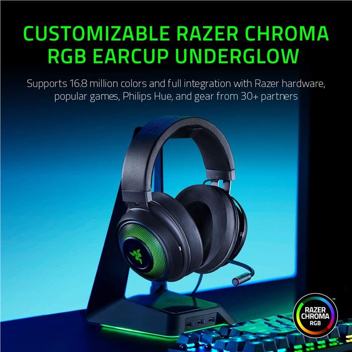 هدست گیمینگ باسیم ریزر مدل KRAKEN ULTIMATE - 5