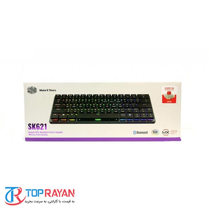 کیبورد گیمینگ کولرمستر مدل SK621 - 7