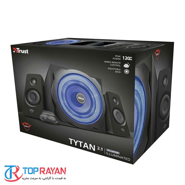 اسپیکر گیمینگ تراست مدل GXT 628 Tytan 2.1 - 5