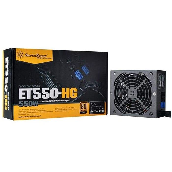 منبع تغذیه کامپیوتر سیلوراستون مدل Essential SST-ET۵۵۰-HG - 3